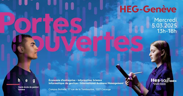 La HEG-Genève est une véritable université des métiers  au cœur du Grand Genève.