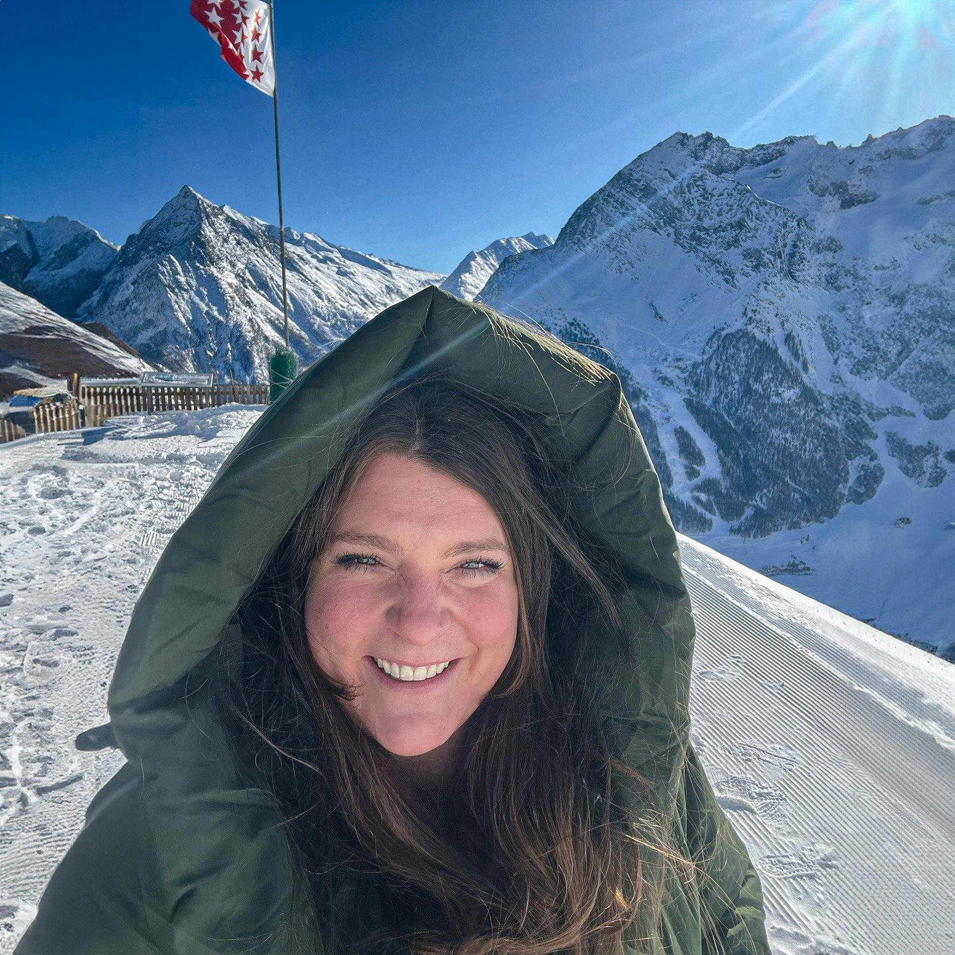 Je rayonne: la Vallée de Saas a conquis mon cœur.