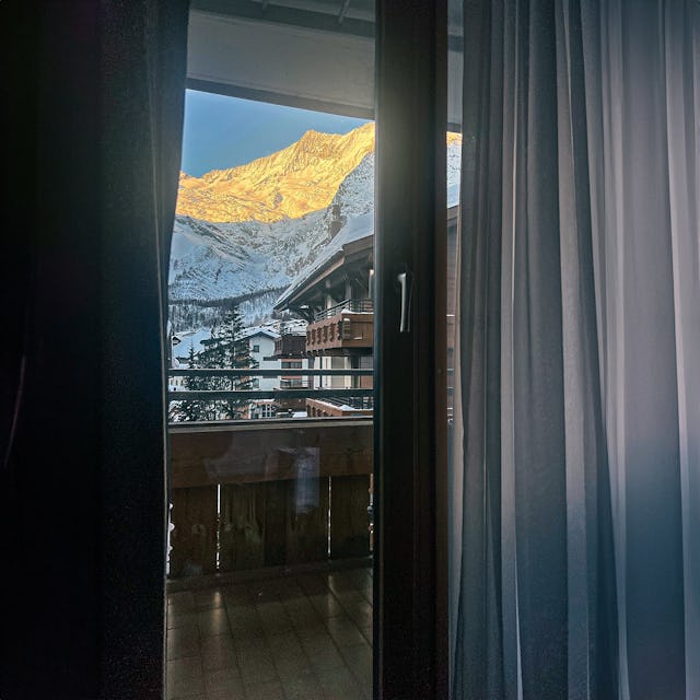 Je commence vraiment à prendre goût à cette vue matinale. Je commence vraiment à prendre goût à cette vue matinale.