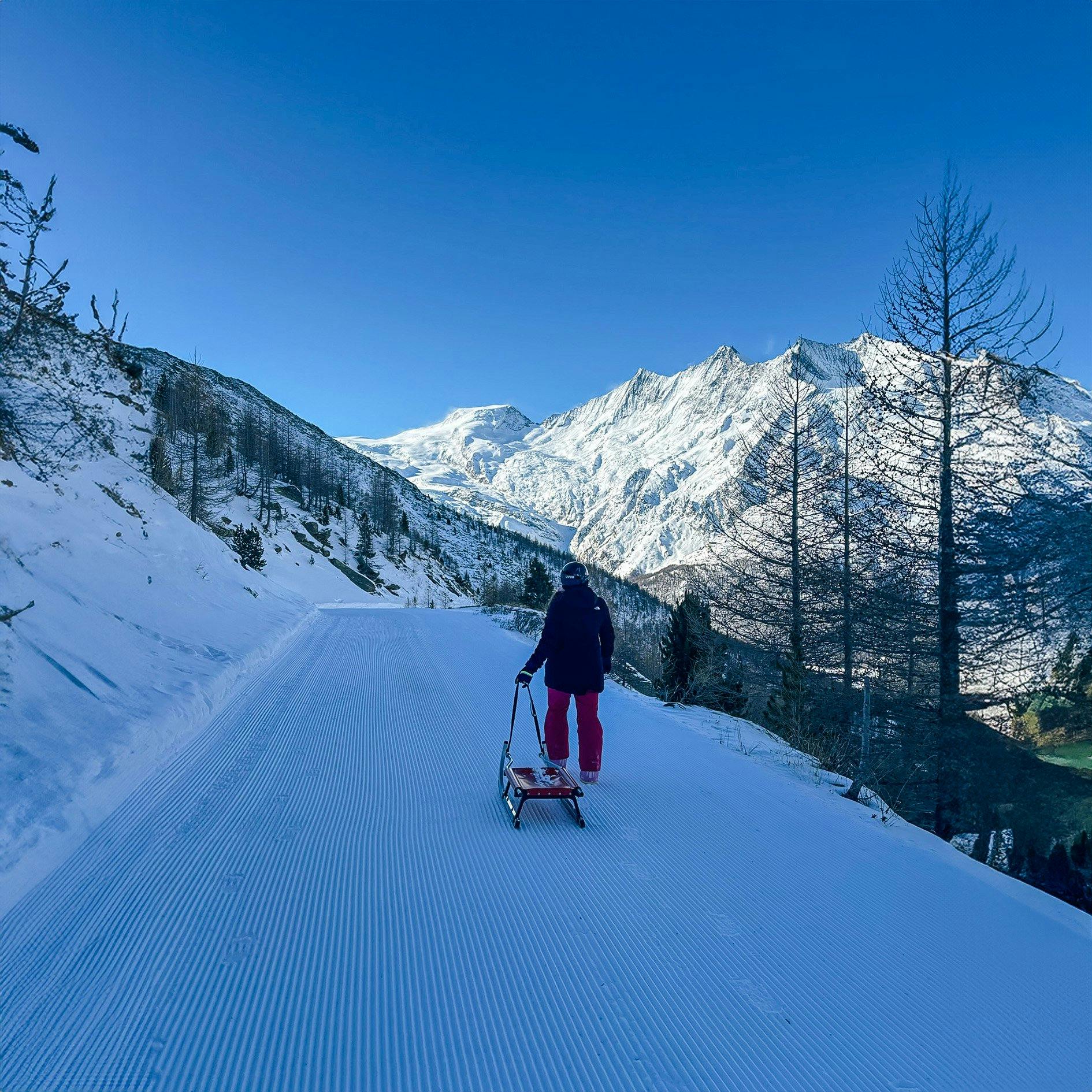 Ma luge et moi, cela pourrait tout à fait être la couverture d’un album.