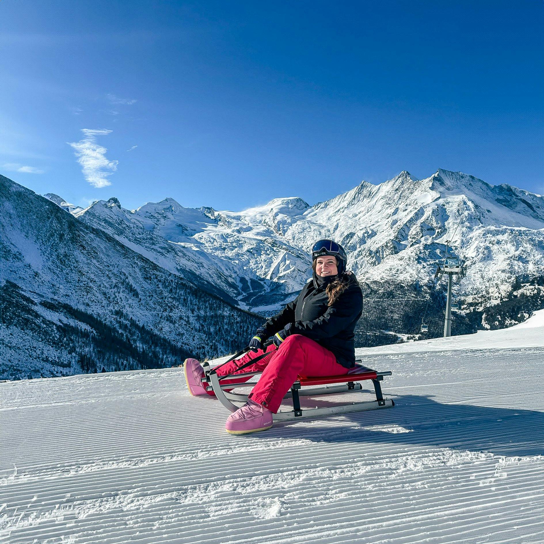 Difficile d’être plus heureuse!