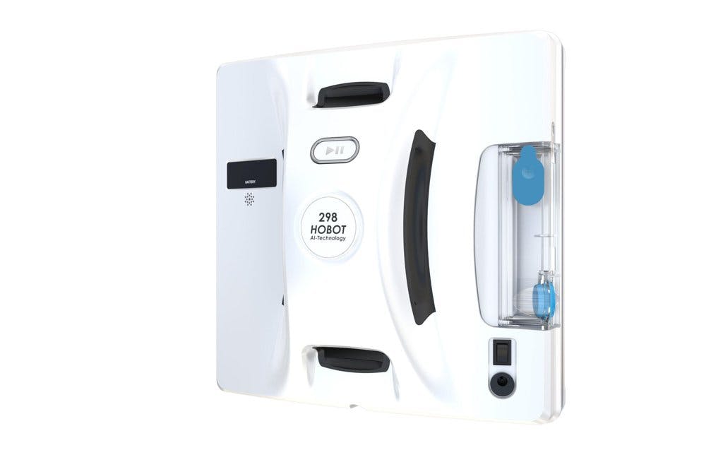 Für Panorama-Fenster: Fensterputzroboter HOBOT HB-298, Fr. 499.–, bei microspot.ch.