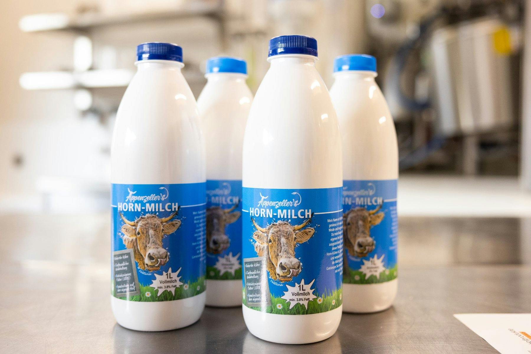 … zu Milch und Joghurts. Die Fruchtzusätze stellt er selber her.