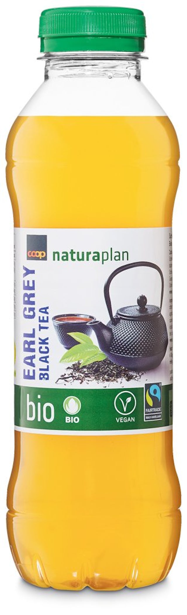 Abwarten und Eistee trinken: Naturaplan Bio Earl Grey Ice Tea, Fairtrade Max Havelaar, 50 cl, 1.40 Franken, in ausgewählten Coop-Supermärkten.