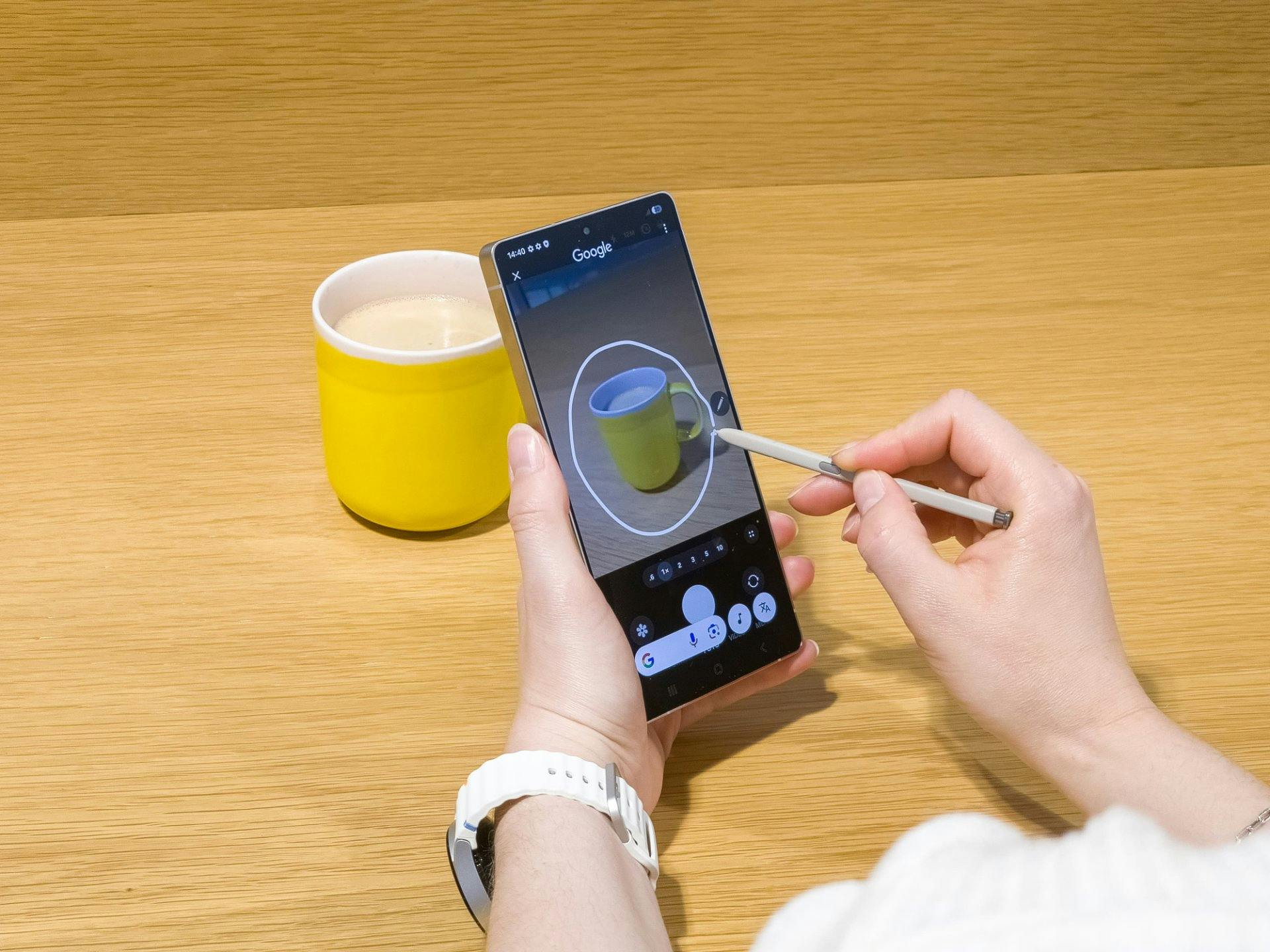 «Einkreisen, suchen und finden mit der Circle to Search mit Google Funktion»