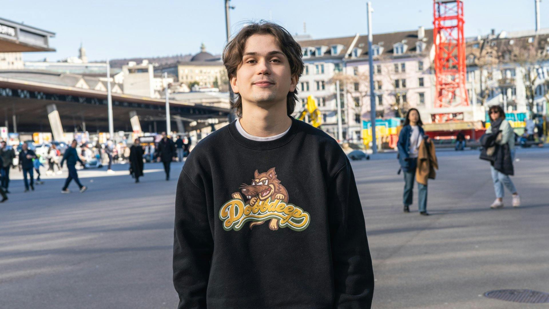 Danylo (22): «Vor fünf Jahren, als ich die Schule abgeschlossen habe. Da war ich richtig glücklich.»