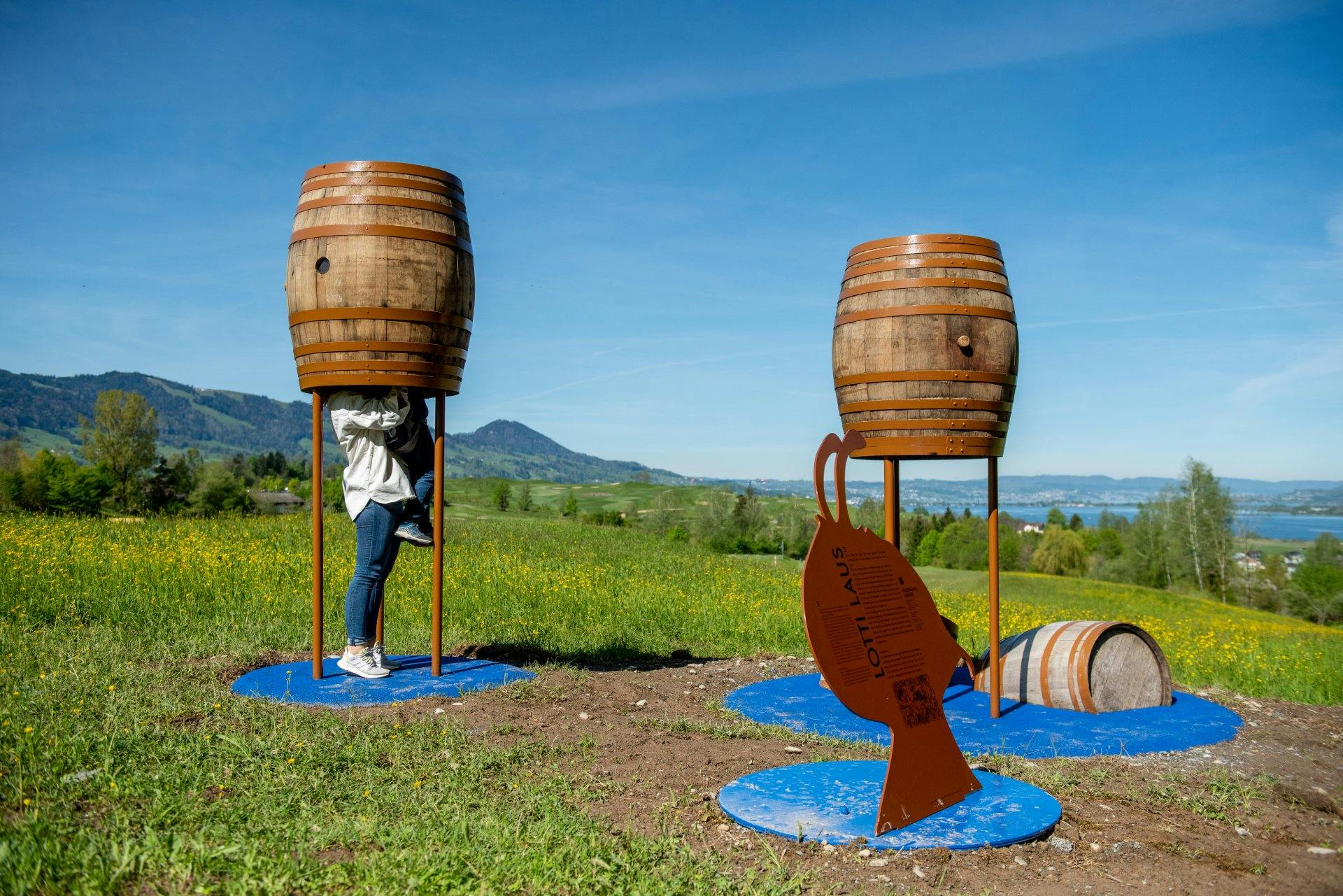 Entlang des Obersees wartet ein Erlebnisweg mit sechs Etappen und überraschenden Ausblicken.