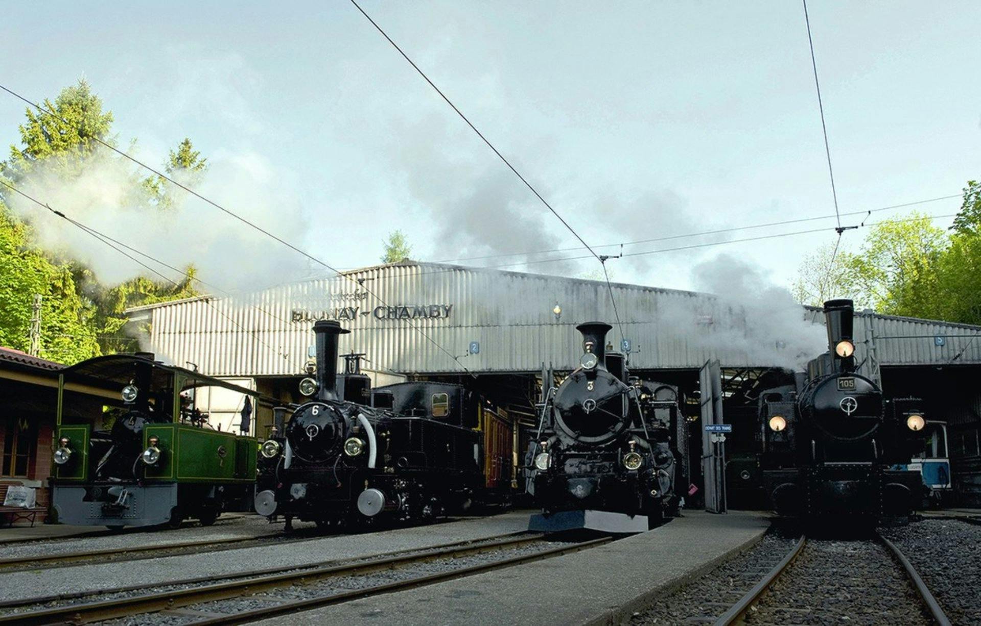 Blonay ist ein Paradies für Eisenbahn-Fans: Über 80 historische Meterspurfahrzeuge aus der ganzen Schweiz sind hier ausgestellt. Das Highlight ist ein...