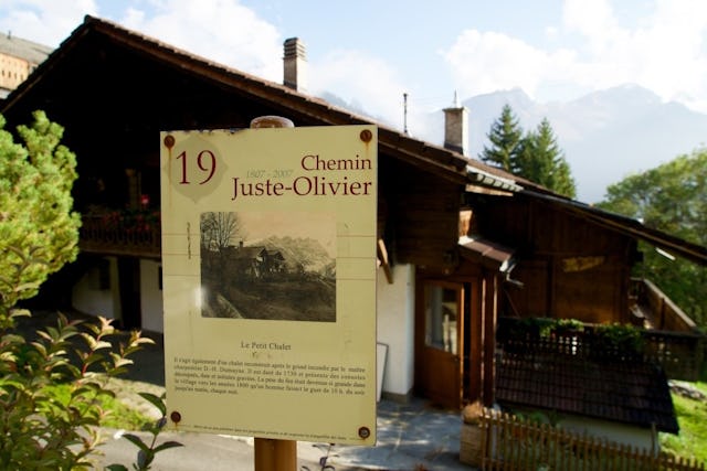À la découverte du patrimoine historique de Gryon et de l’héritage du poète Juste Olivier.