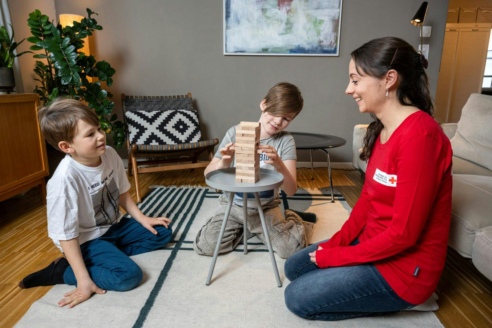 Dépassée par la maladie, la famille Dreykluft a fait appel à la garde d'enfants à domicile auprès de la CRS du Canton de Zurich.