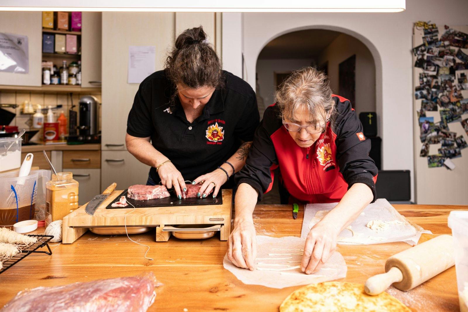 … alle Swiss Fire Devils wissen, was sie wann zu tun haben.