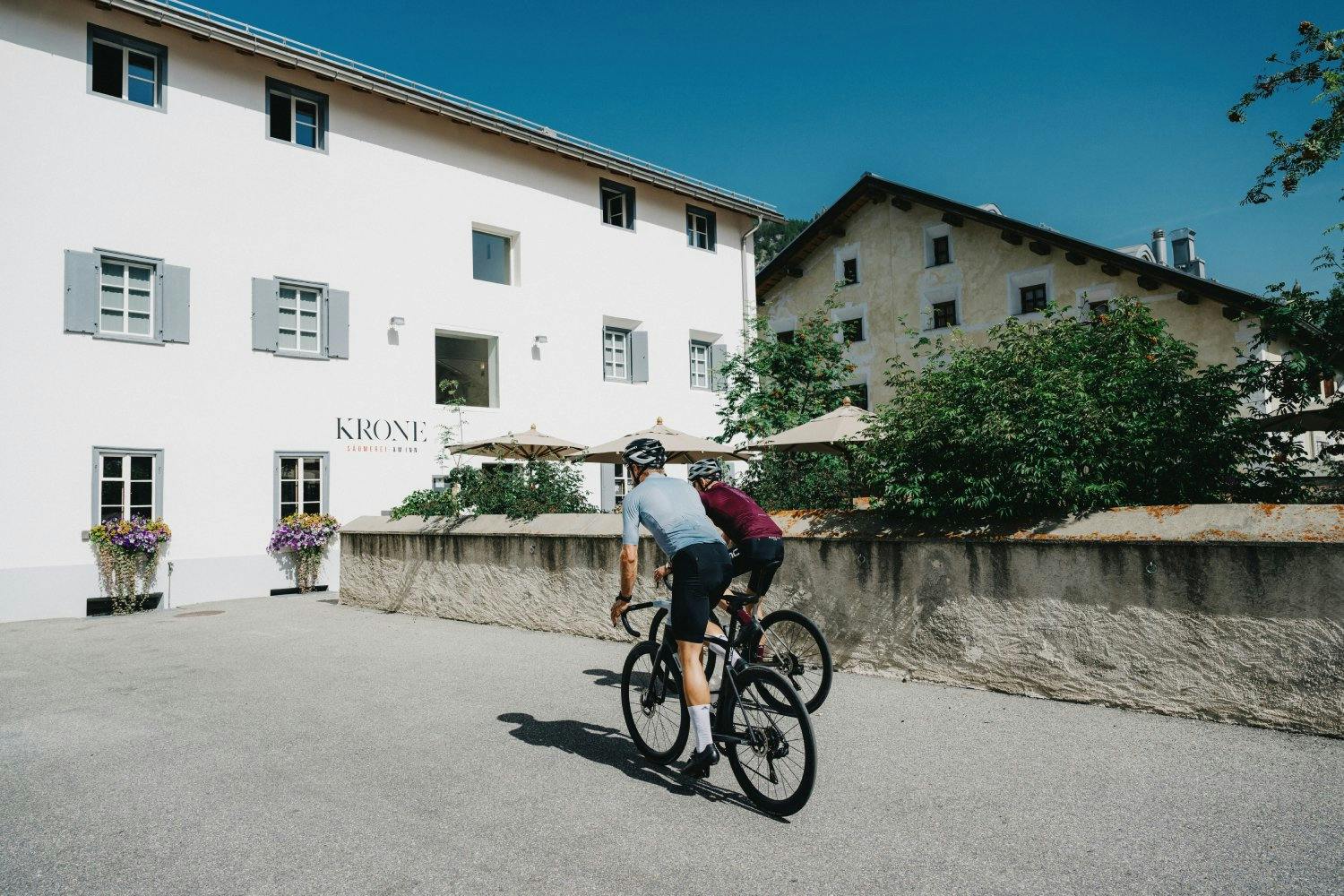 Après une journée en selle, l'hôtel offre tout ce que le cœur des cyclistes peut désirer.