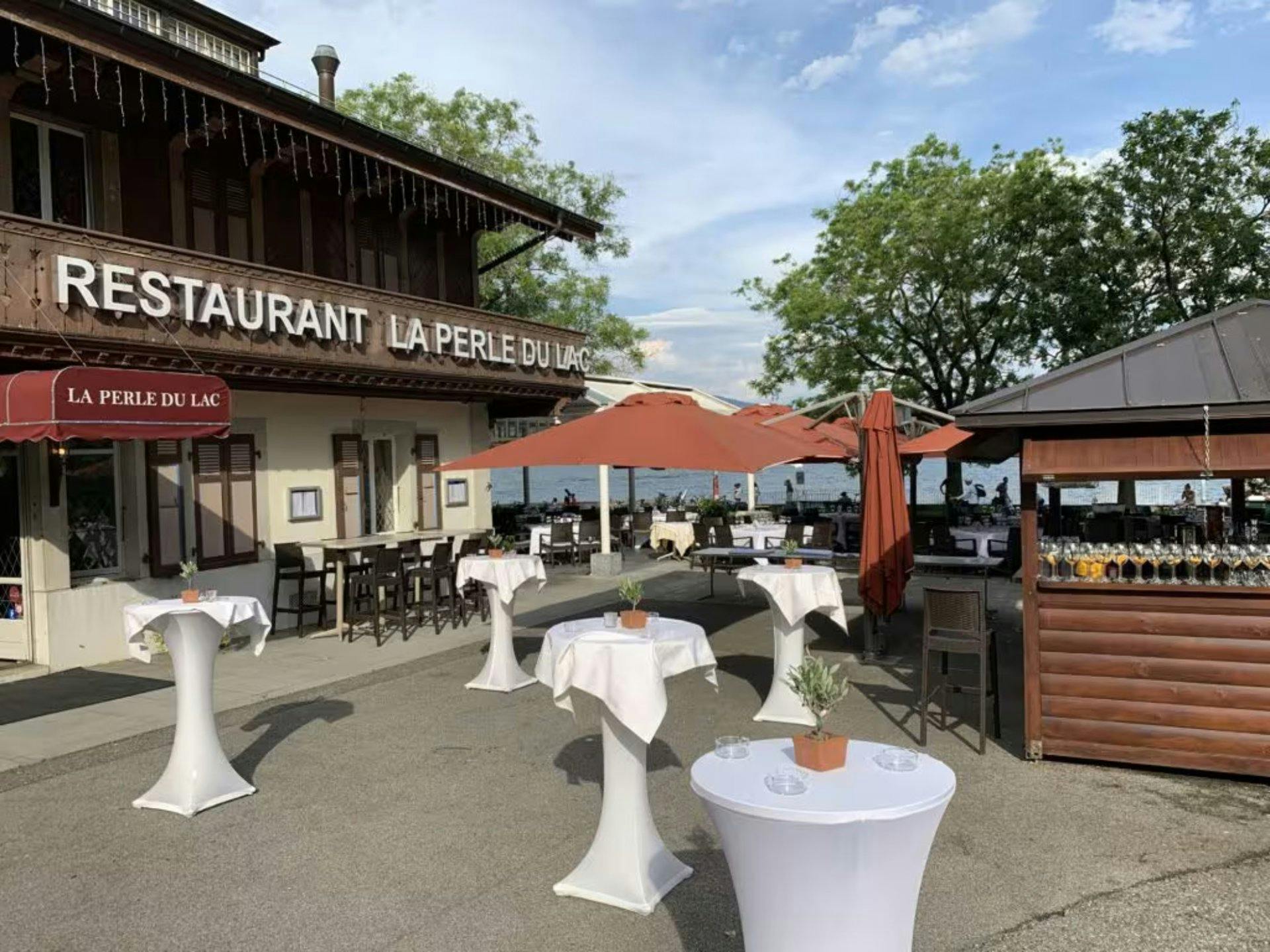 La Perle du Lac: Direkt am See im Parc Mon Repos gelegen, bietet dieses Restaurant nicht nur feinste Saisonküche, sondern auch einen der schönsten Aus...