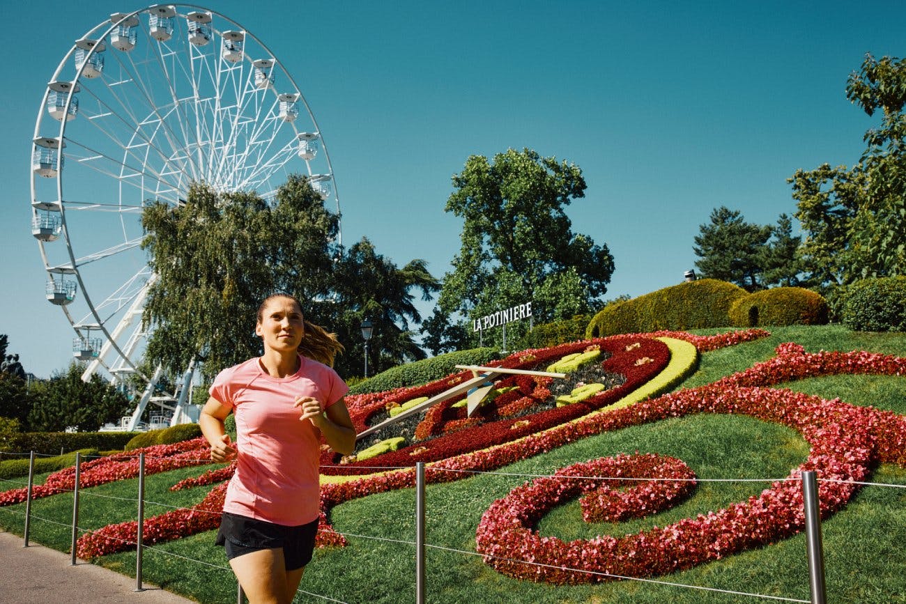 Drei Routen, ein Ziel: frische Energie. Sandrine empfiehlt Genf als Running-City. Ob durch unbekannte Quartiere, vorbei am UNO-Hauptsitz oder direkt a...