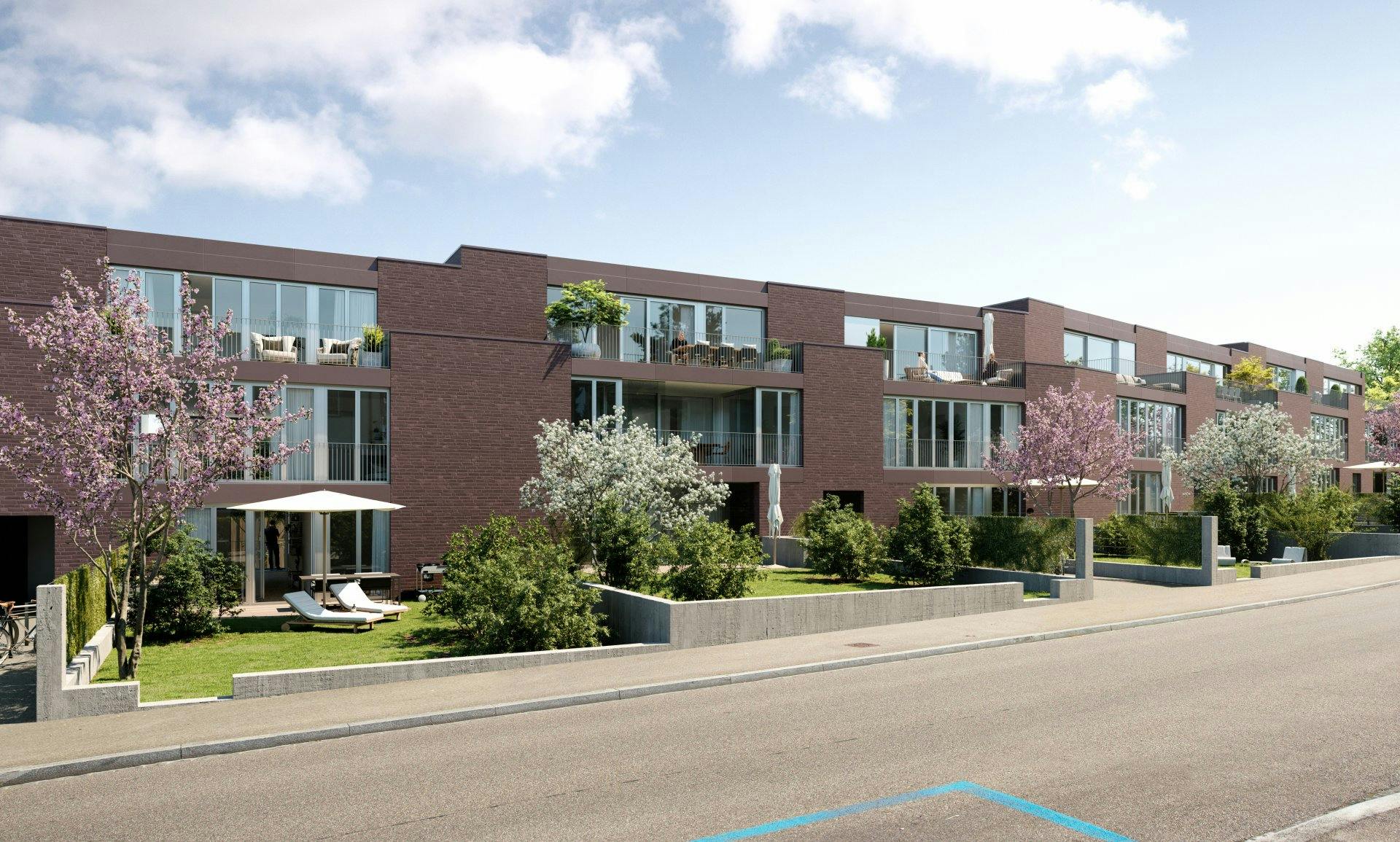 Die Überbauung «Hinter Gärten» ist für seine Bewohnerinnen und Bewohner eine echte Wohlfühloase.