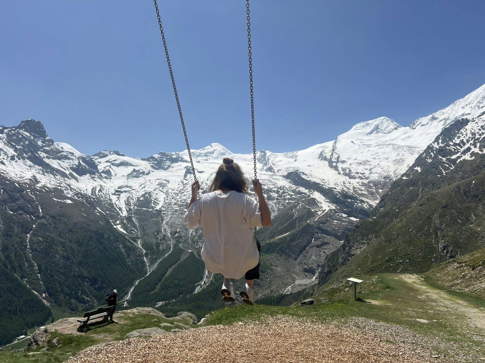 Leute, diese Aussicht ist echt der Wahnsinn!