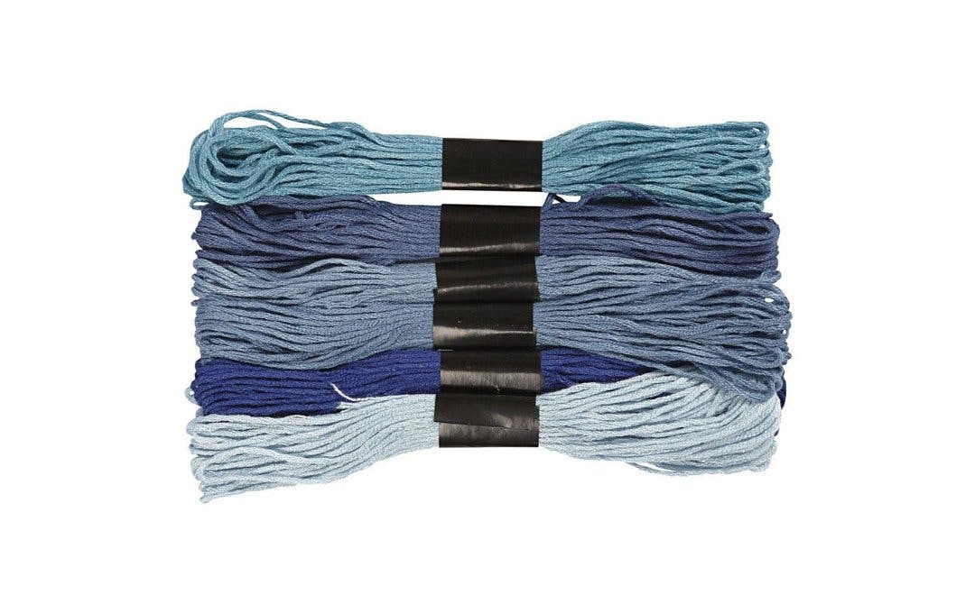 à tes aiguilles: Fil à broder Creativ
Company, 8 m, 6 pièces, 
différentes couleurs,
4 fr. 95, microspot.ch