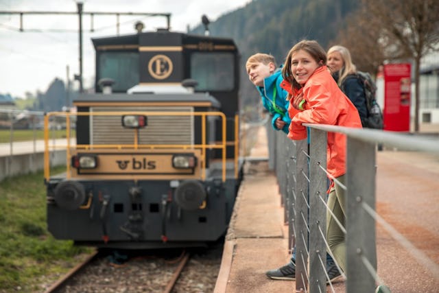 Sur le Foxtrail «Emma», vous pourrez piloter une vraie locomotive.