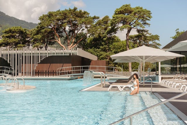 Viens découvrir le nouveau «look» des Bains de Lavey!