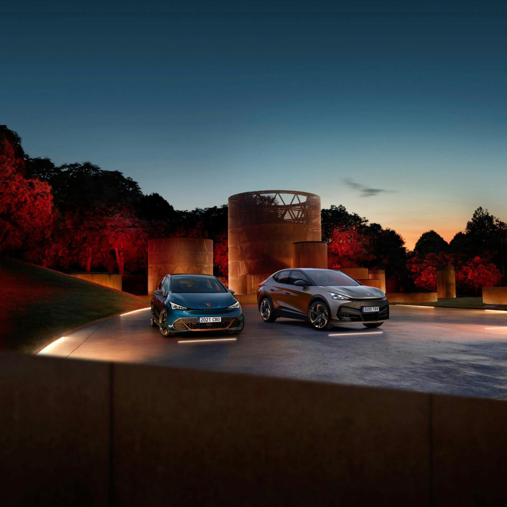 CUPRA Tavascan et Born.