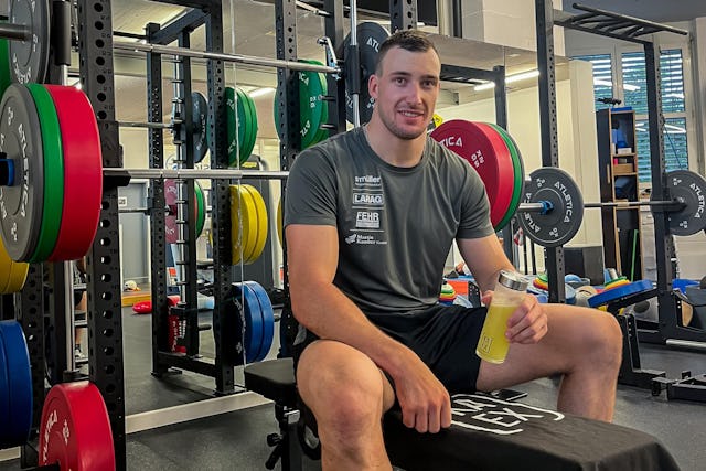 Damian Ott gehört zu den Favoriten am ESAF 2025. Der Toggenburger setzt bei seiner Vorbereitung und Regeneration auf KA-EX.