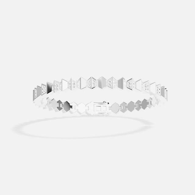 Bracelet Up and Down, argent 925 mm, 180 francs.