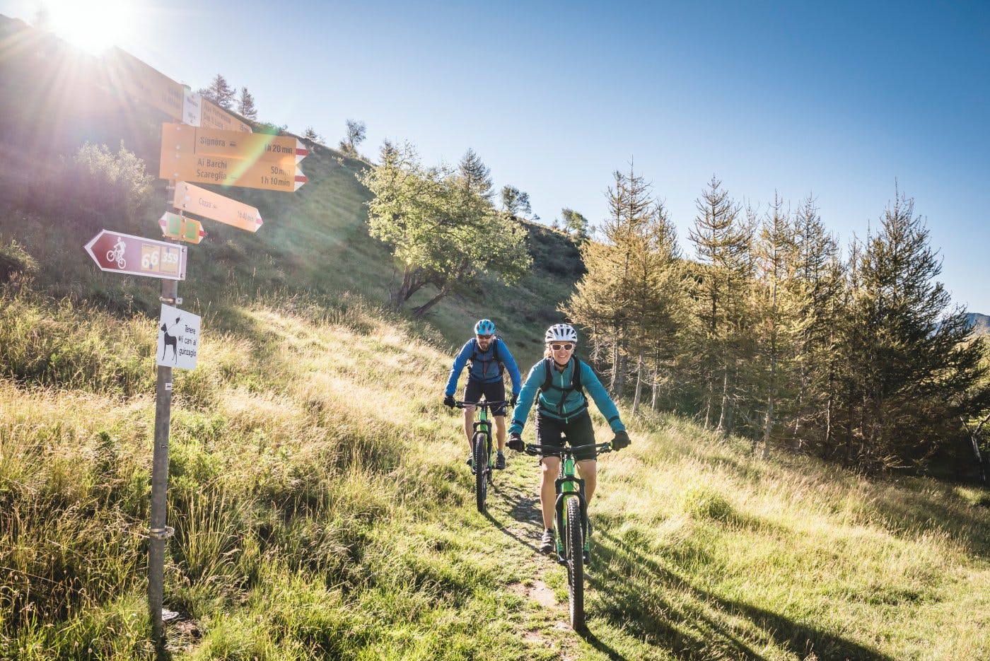 Ein echtes Bike Abenteuer wartet auf dem Höhenweg der Lugano Bike – Route Nr. 66.: Die Route ist in vier Etappen aufgeteilt und schlängelt sich um das...