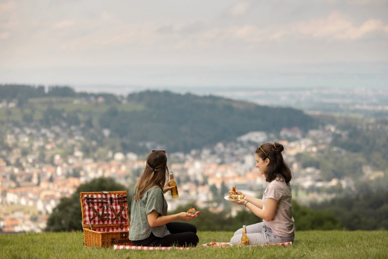 Avec une telle vue, le plaisir est double.