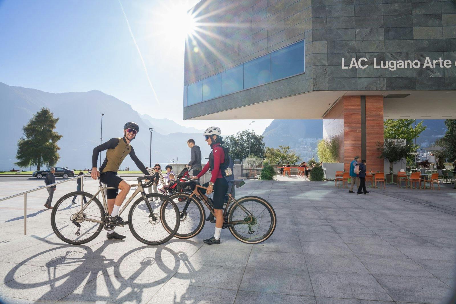 Du bord du lac jusqu’au sommet, Lugano invite les cyclistes à l’aventure.
