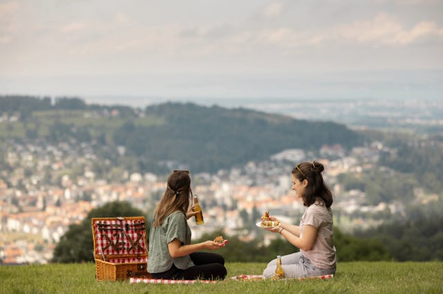 Avec une telle vue, le plaisir est double.