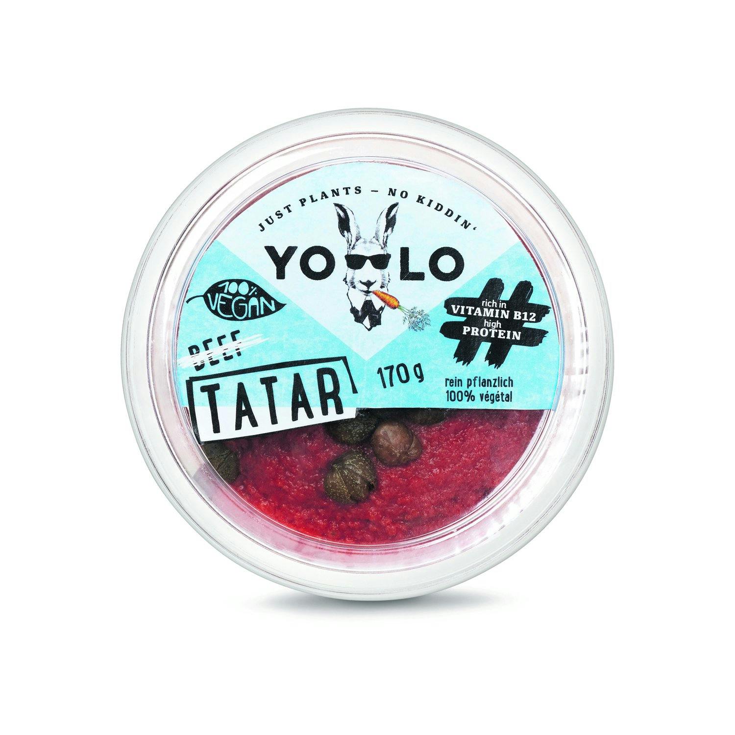 Réservé aux carnivores le tartare? Heureusement non. L’alternative de Yolo remplace la viande par des haricots.