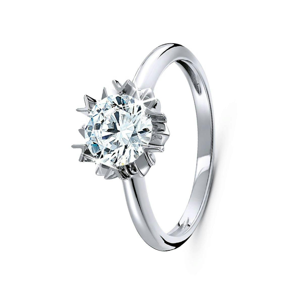 Brillante protection:
bague Silver Spirit, argent
rhodié avec zirkon, 69 francs, 
chez Christ montres & bijoux