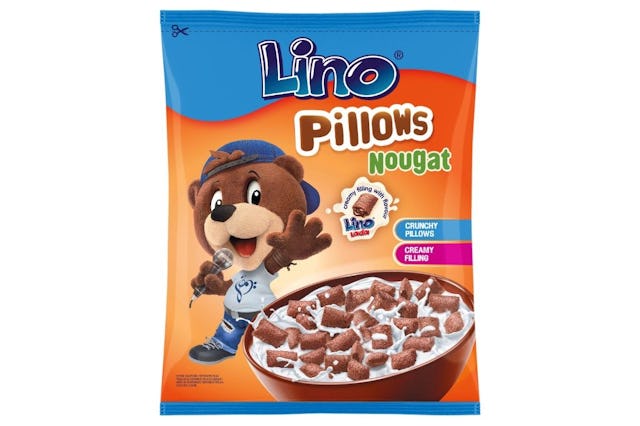 Lino frühstückt am liebsten zusammen mit Gross und Klein. Da werden geteilte Knuspermomente zum gemeinsamen Schokoladen-Nougatspass.