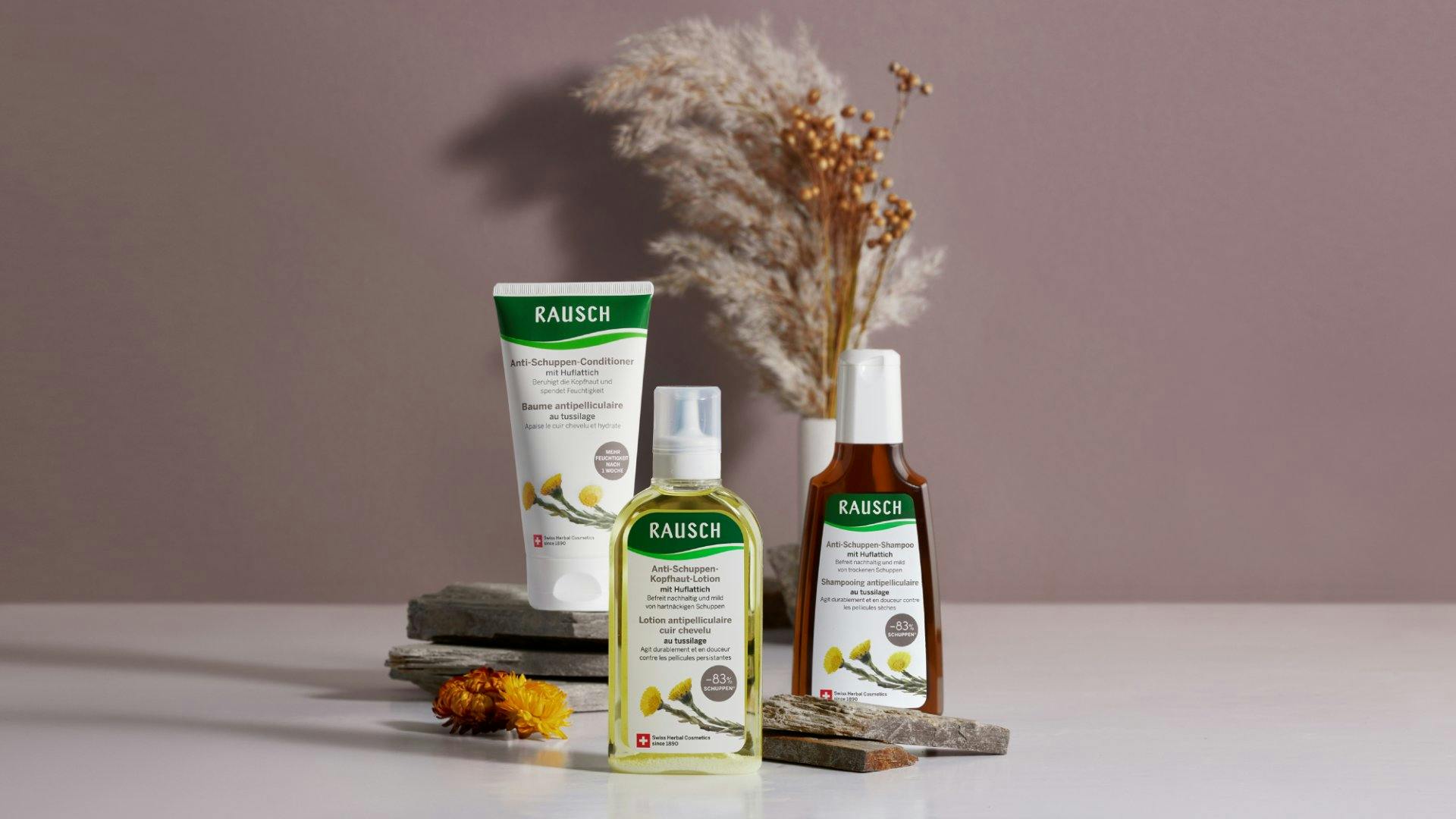 RAUSCH Anti-Schuppen-Linie mit Huflattich