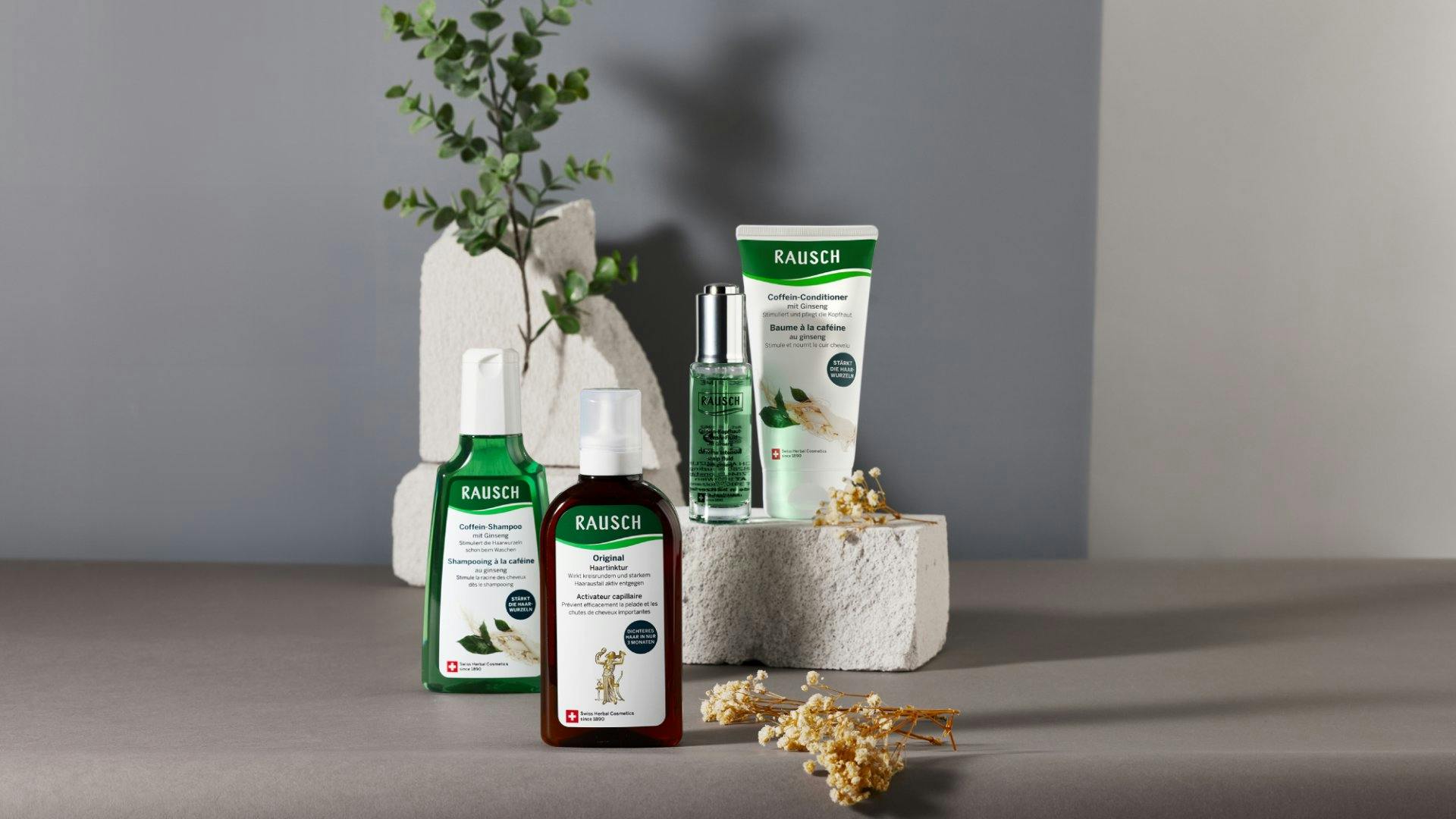 RAUSCH Coffein-Linie mit Ginseng