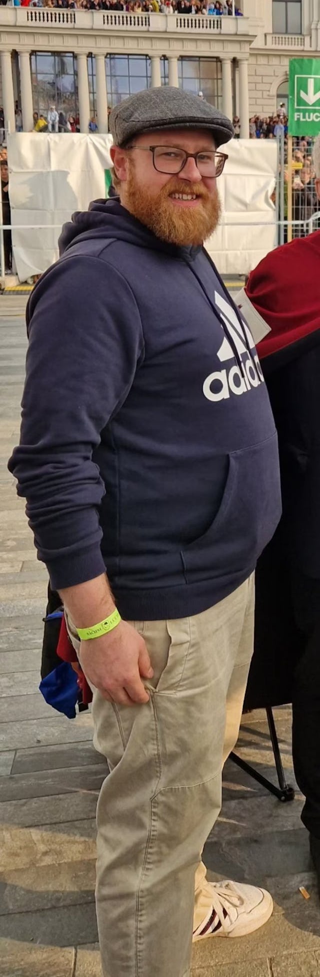 L'animateur radio Florian Michel avant son traitement chez Sinomedica...