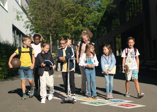 Zusammen wachsen: Die NMS Bern legt Wert auf Teamgeist und gegenseitige Unterstützung.