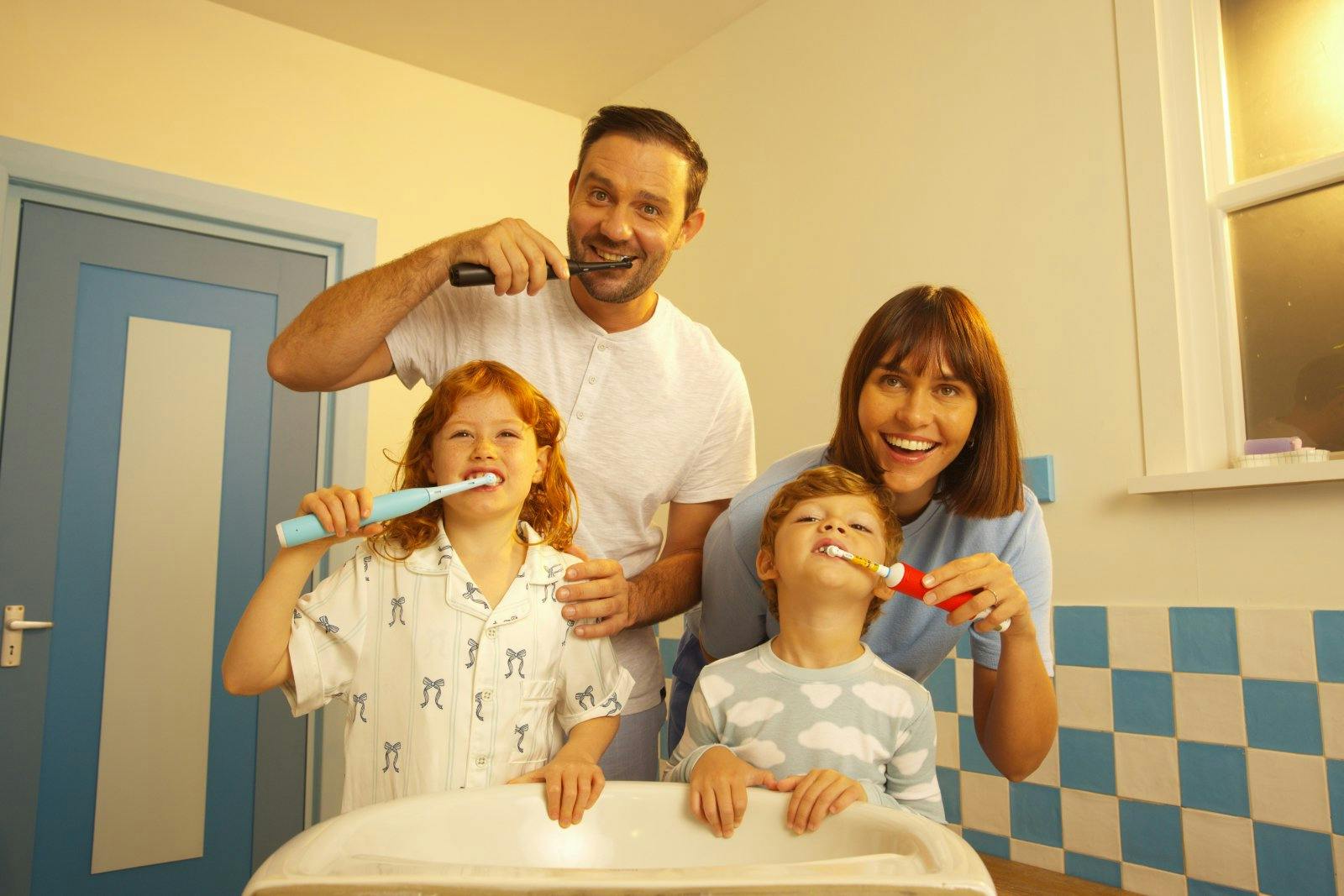 Ein strahlendes Lächeln für die ganze Familie.