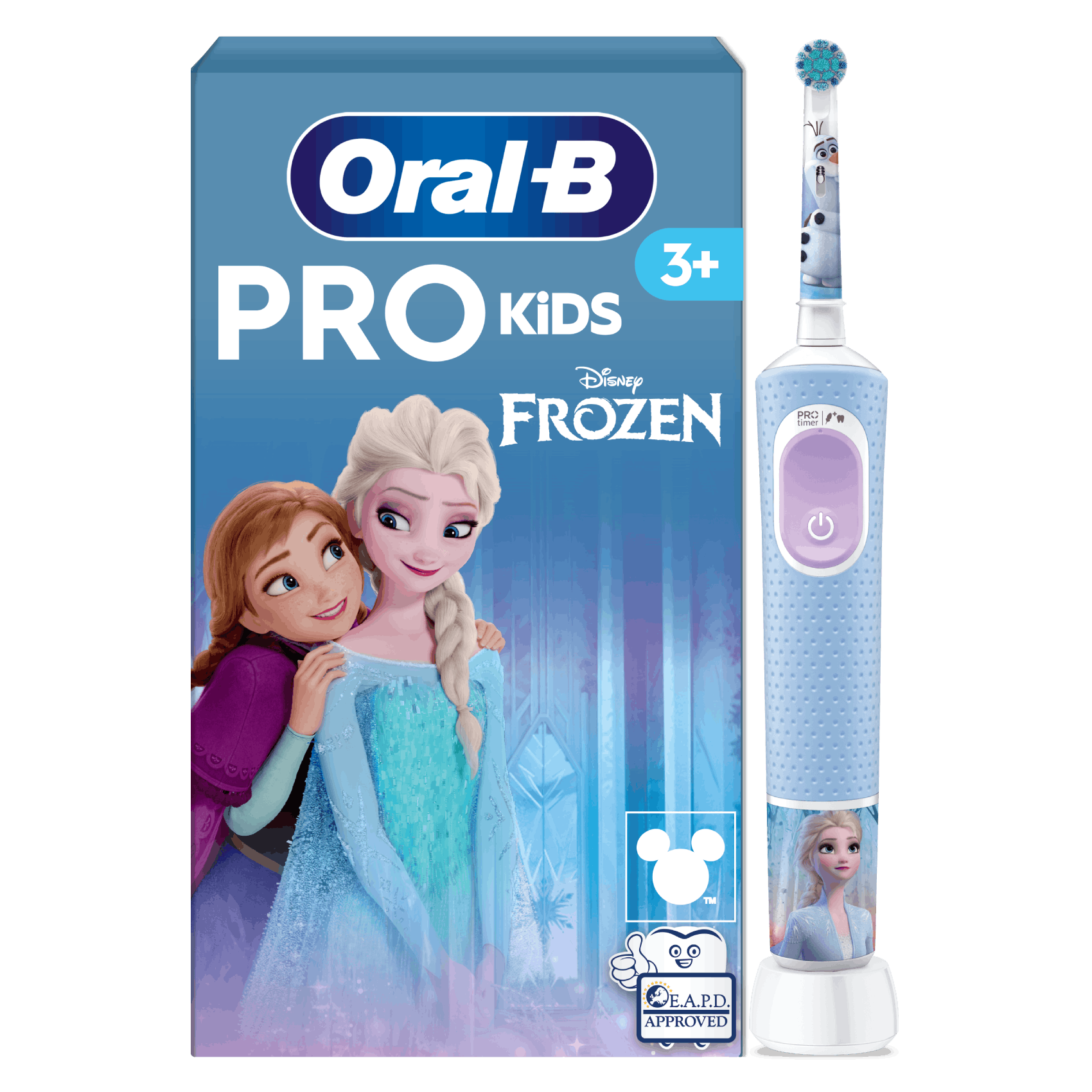 Für Kinder ab 3 Jahren: die Oral-B Pro Kids. Erhältlich zu einem Preis von 50 Franken (UVP).