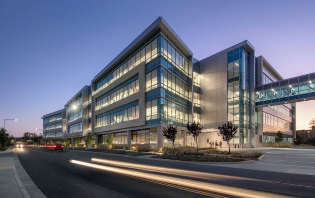 Hauptsitz Gilead Sciences Foster-City, Kalifornien