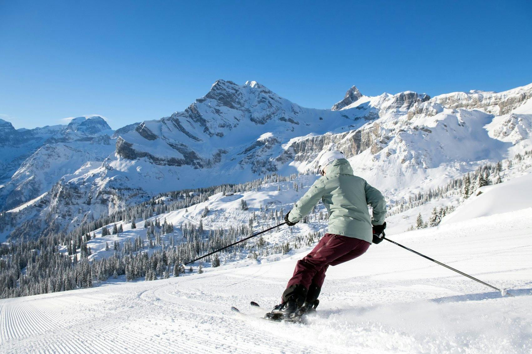 Auf den vielseitigen Pisten in Braunwald ist der Winterspass vorprogrammiert.