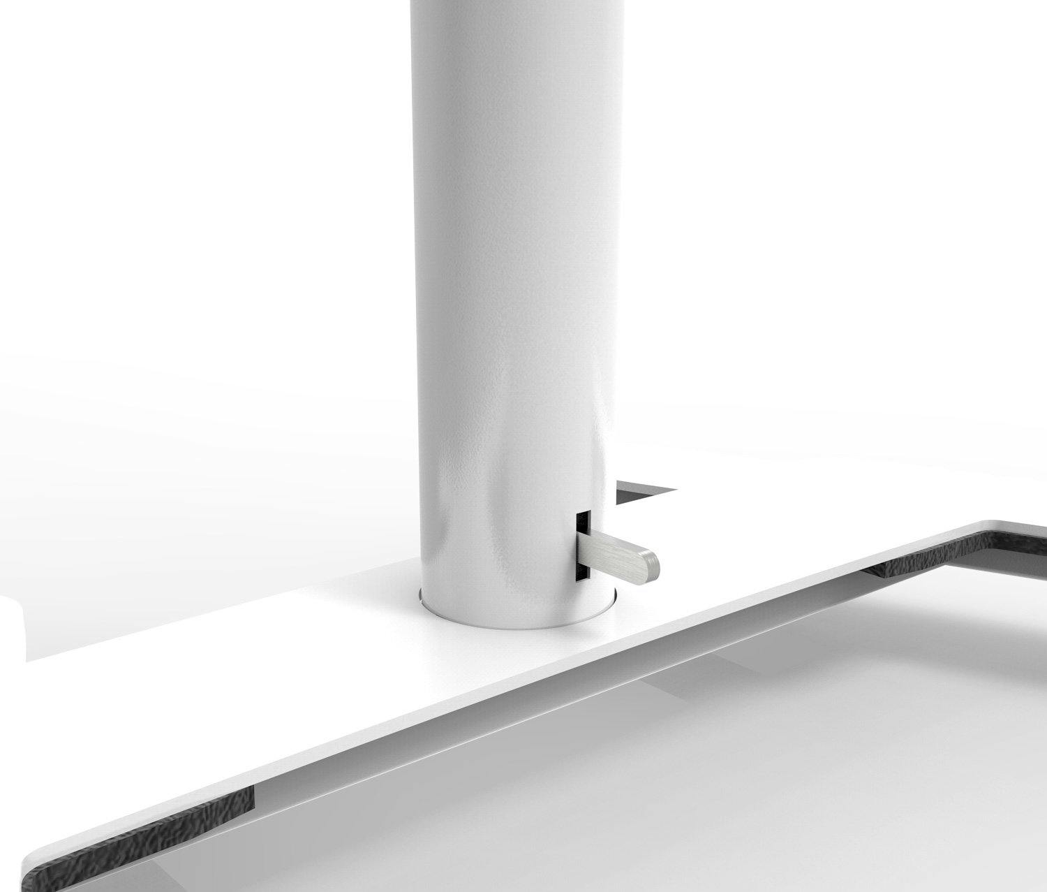 Fussauslöser für Höhenverstellung