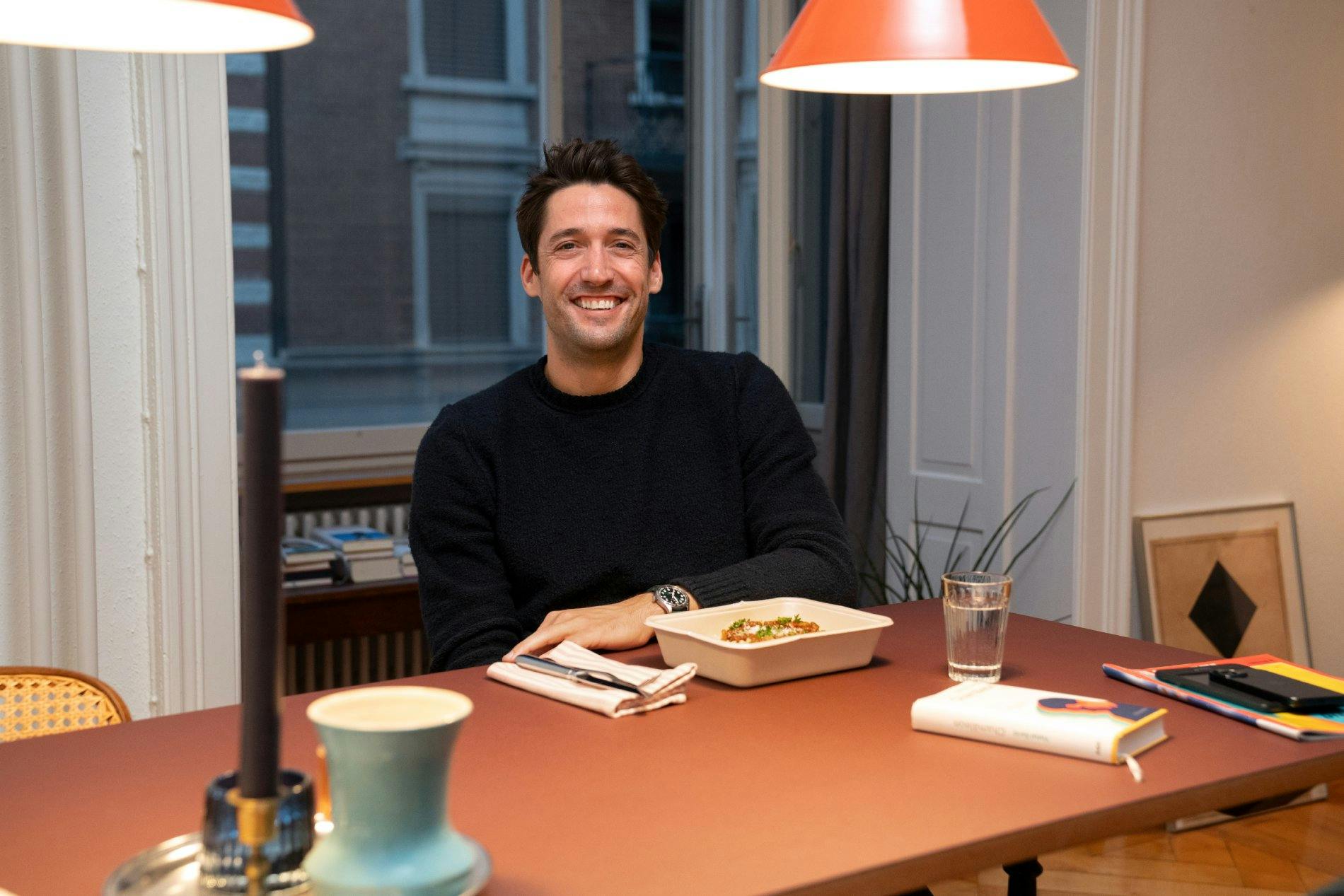 Christoph (39), Leiter Finanzen des Zürcher «Kein & Aber»-Verlags: «Ich habe mich letztes Jahr vom ständigen Kochstress verabschiedet und ernähre mich dennoch richtig gut.»