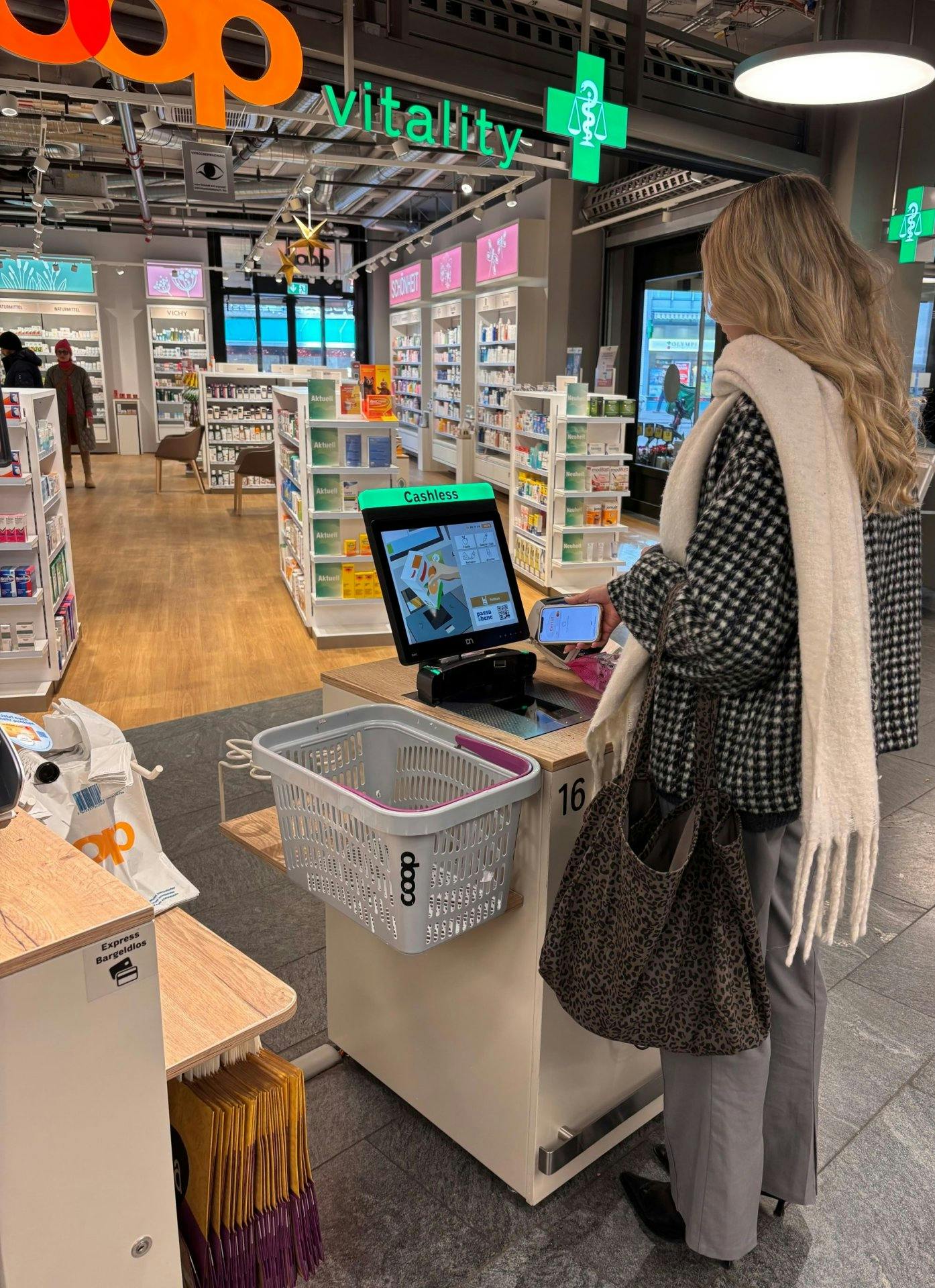 Coop habe ich als einen meiner Lieblingshändler ausgewählt, um dort beim Wocheneinkauf 1 Prozent Cashback sammeln zu können.