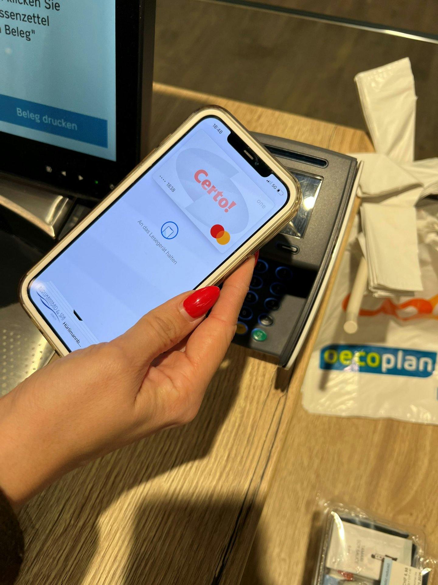 Weil ich beim Wocheneinkauf meistens das eine oder andere vergesse, kaufe ich in einer Woche mehrmals bei Coop ein.