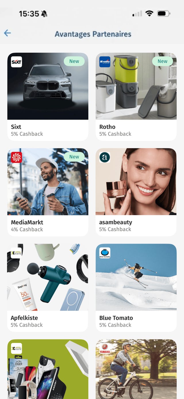 Les promotions partenaires permettent de faire des économies. Les offres sont valables sans limite dans le temps.