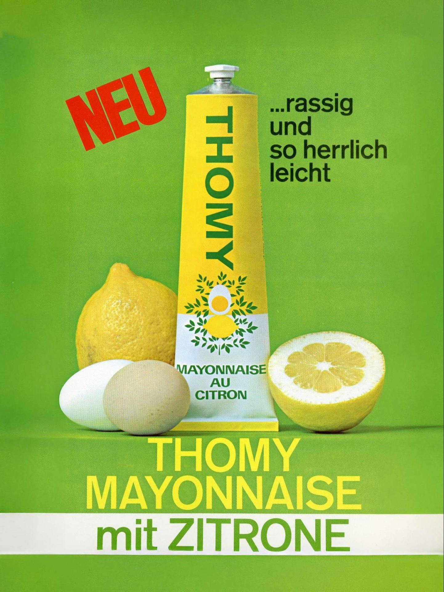 Les designs et identités visuelles iconiques, comme celle de la mayonnaise THOMY, suscitent des émotions.