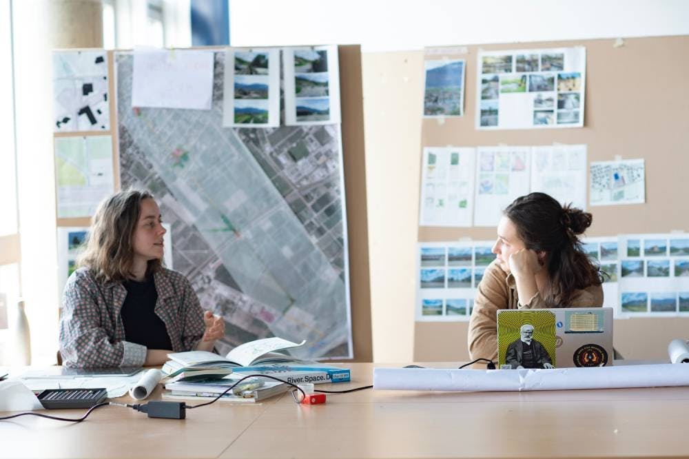 Architecture du paysage – travail en atelier.