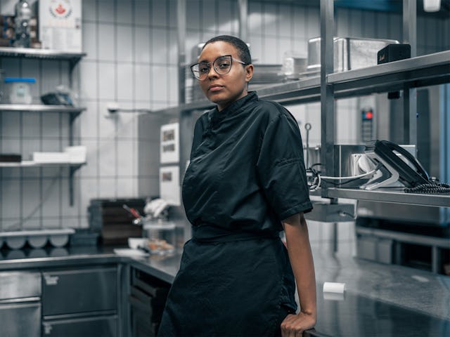 Marie-Claire Rossier, cheffe cuisinière de Lausanne.