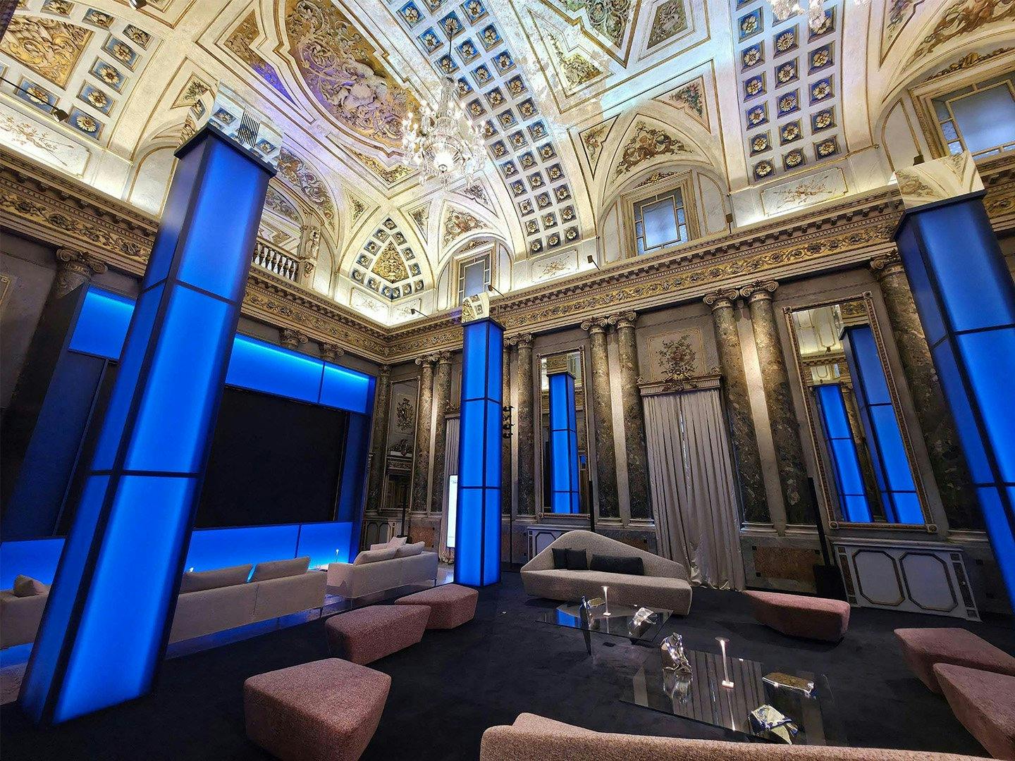 Im Samsung House erleben Besucherinnen und Besucher Live-Übertragungen, die Porträtserie «Victory Profile» und kulinarische Highlights von Sternekoch...